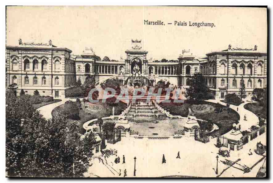 CPA Marseille Palais Longchamp 