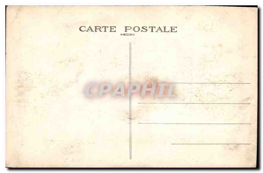 CPA Marseille le Monument aux Morts de l'Armee d'Orient  — Verso