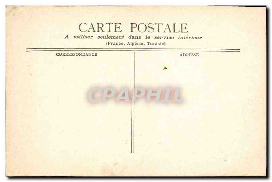 CPA Marseille le Roubion  — Verso