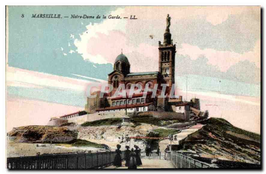 CPA Marseille Notre Dame de la Garde 