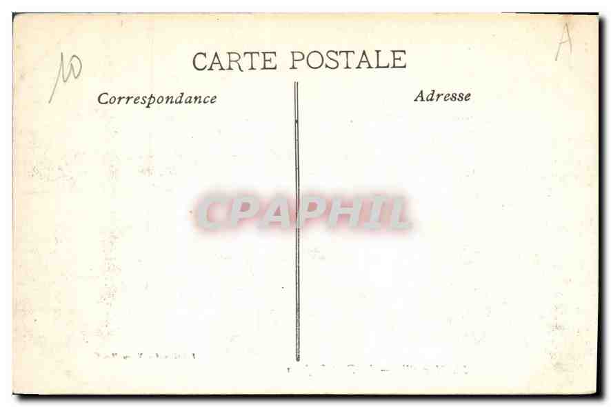 CPA Marseille le Fort St Jean  — Rückseite