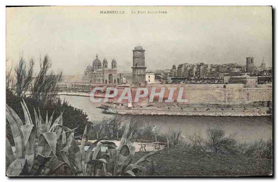 Marseille — Le Fort Saint-Jean — E. L. D. Paris