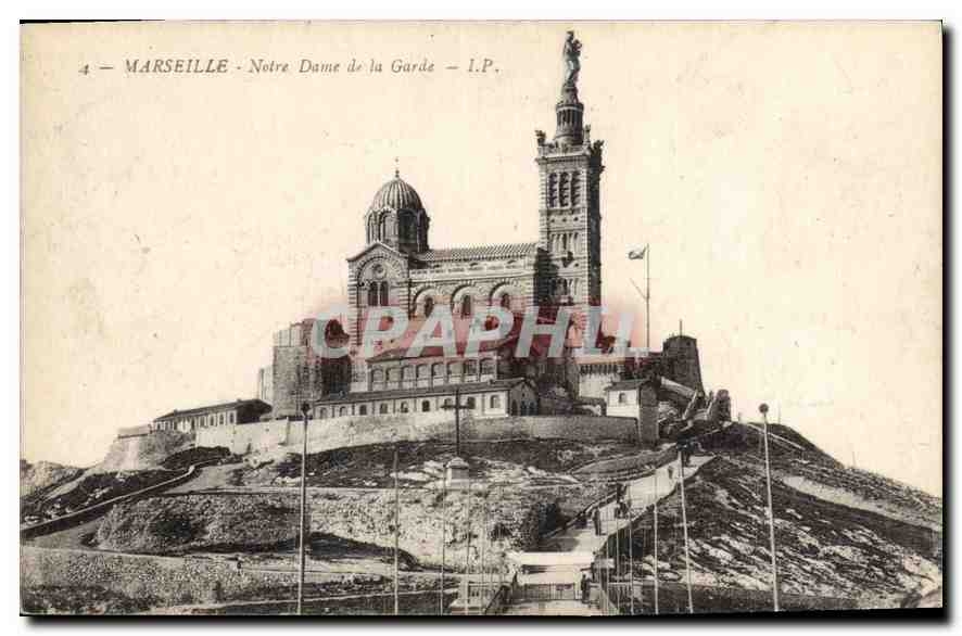 CPA Marseille Notre Dame de la Garde 