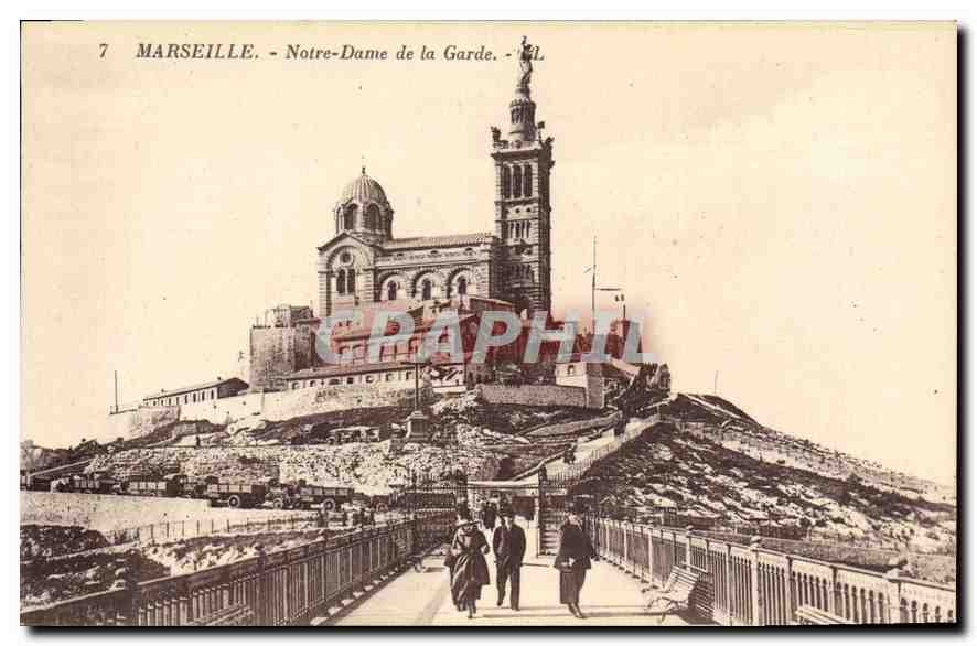 CPA Marseille Notre Dame de la Garde 