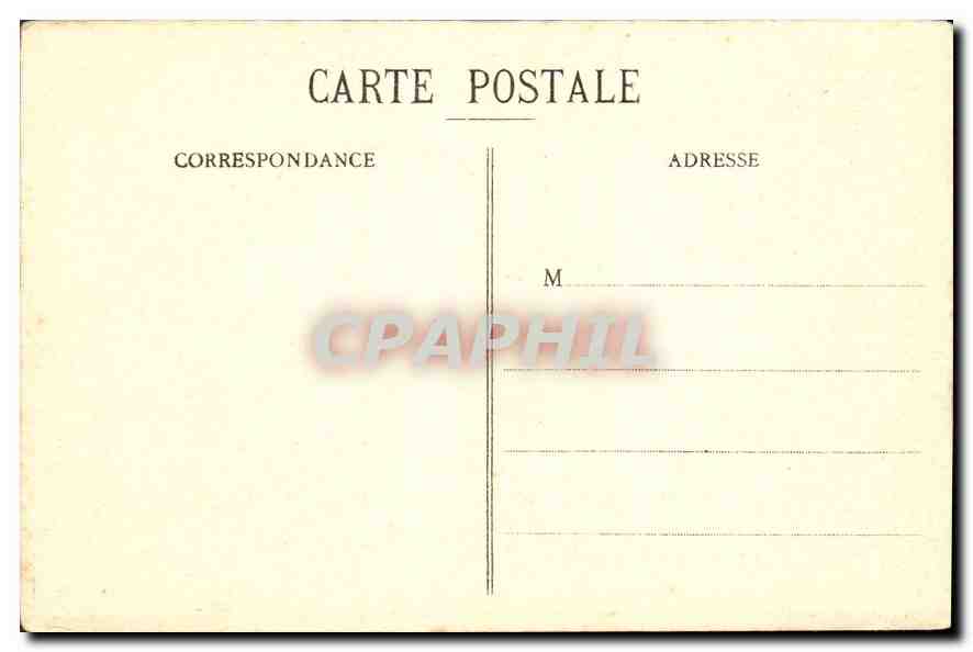 CPA Marseille Ascenseurs de N D de la Garde  — Rückseite