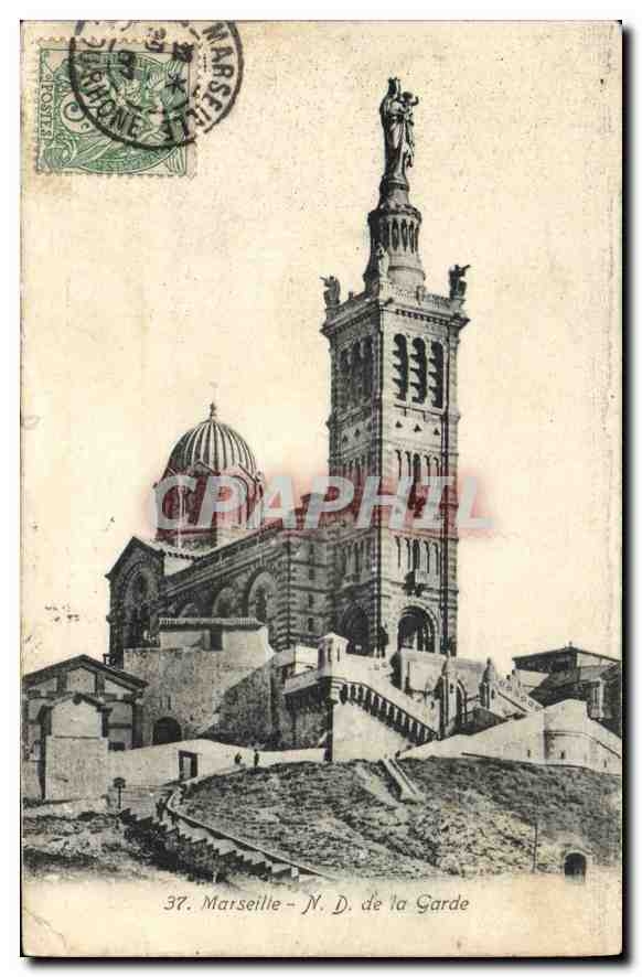 CPA Marseille N D de la Garde 