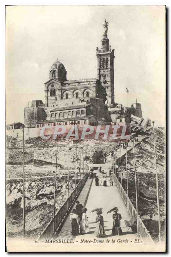 CPA Marseille Notre Dame de la Garde 
