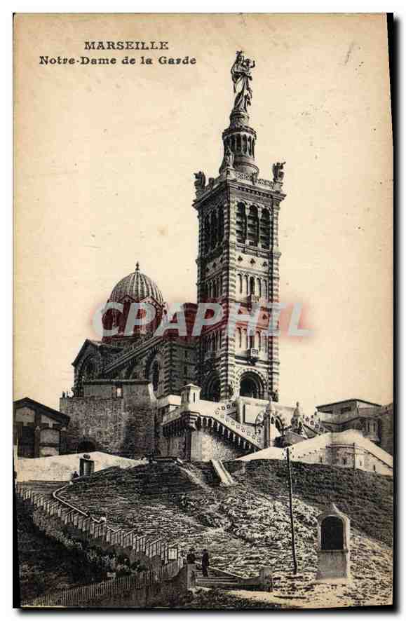 CPA Marseille Notre Dame de la Garde 