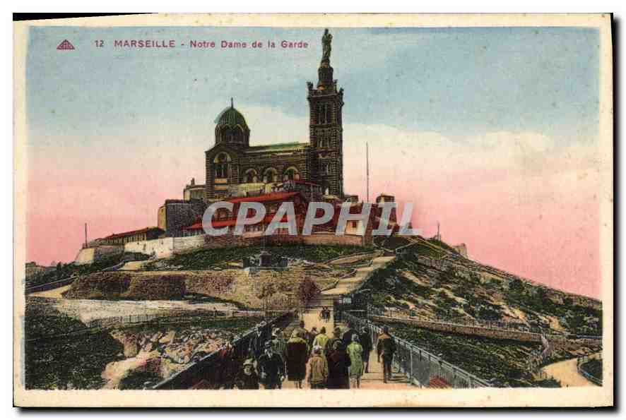 CPA Marseille Notre Dame de la Garde 