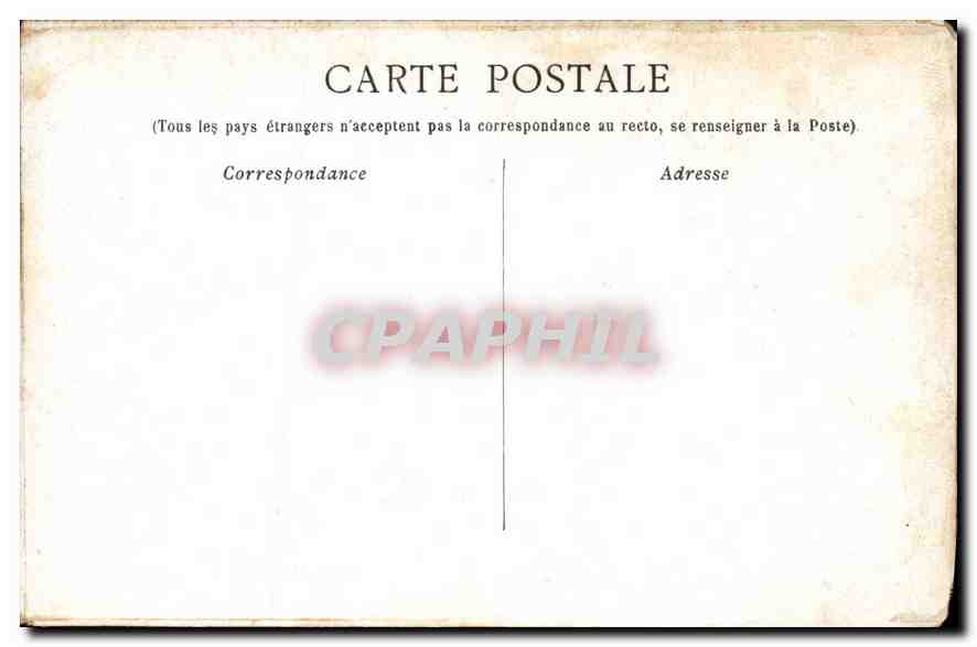CPA Marseille Notre Dame de la Garde  — Rückseite