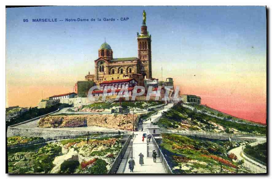 CPA Marseille Notre Dame de la Garde 