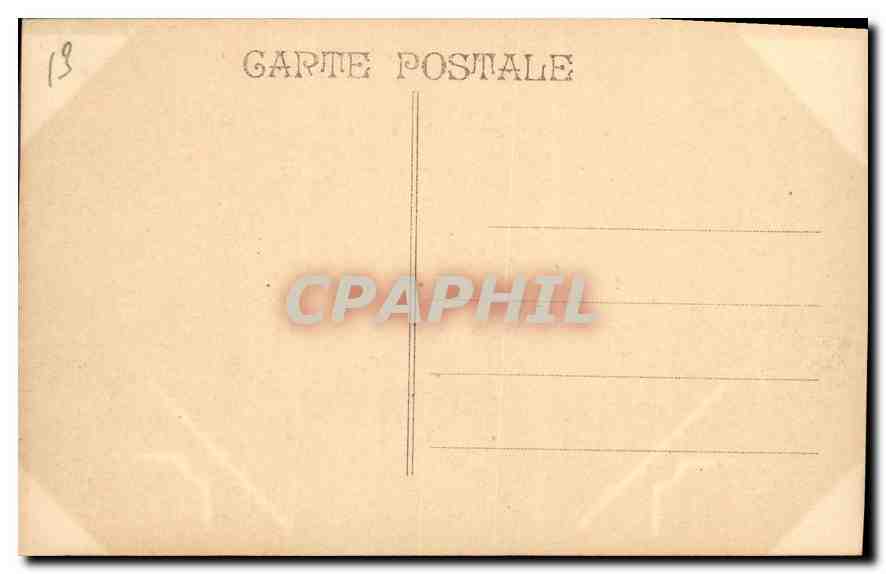 Marseille - Place de la Bourse — vue de l'édifice principal et de la fontaine — éditeur non identifié — Verso