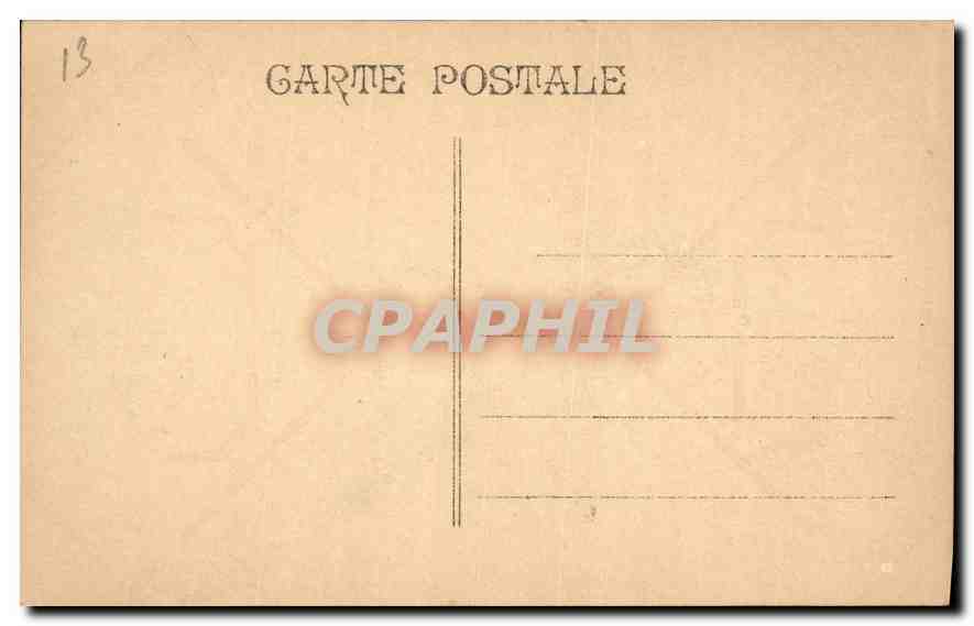 CPA Marseille La Cathedrale  — Verso