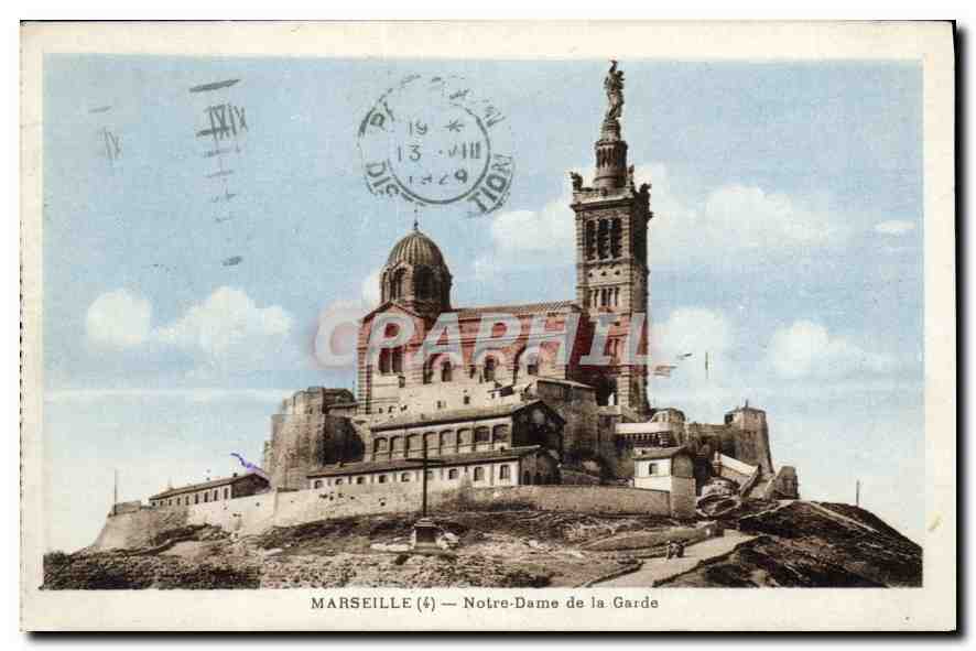CPA Marseille Notre Dame de la Garde 
