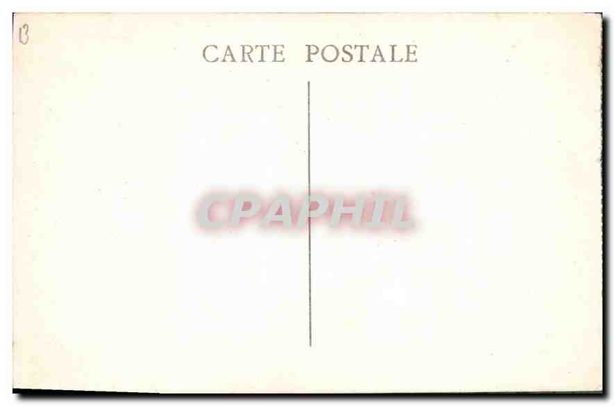CPA Marseille Ascenseures de N D de la Garde  — Verso