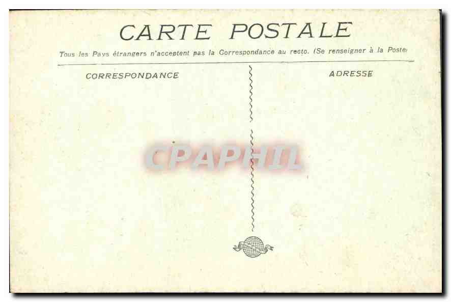 CPA Marseille Abside de la Cathedrale  — Verso