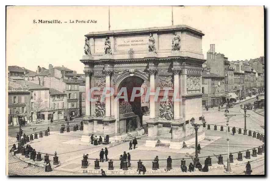 CPA Marseille La Porte d'Aix 