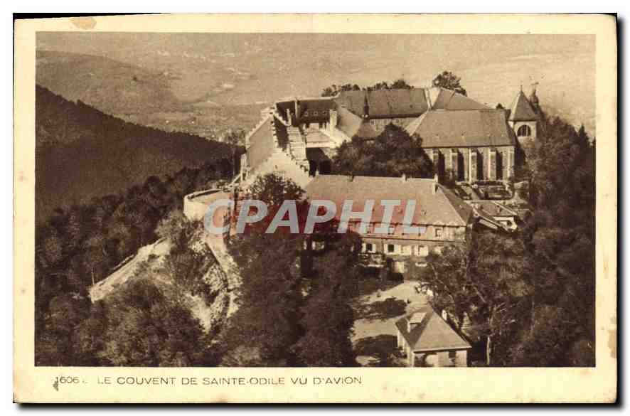 CPA Le Couvent de Sainte Odile vu d'avion 