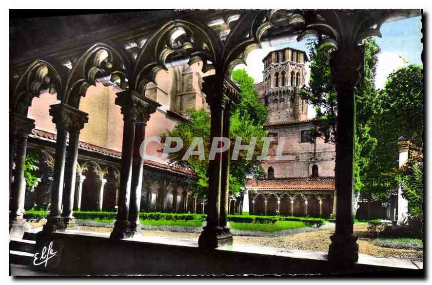 CPM Toulouse la Ville Rose le Cloitre et Tour des Augustins XIV et XV siecle Musee 