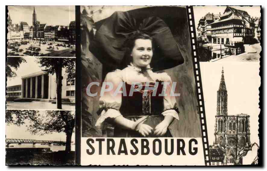 CPM Souvenir de Strasbourg Bas Rhin 