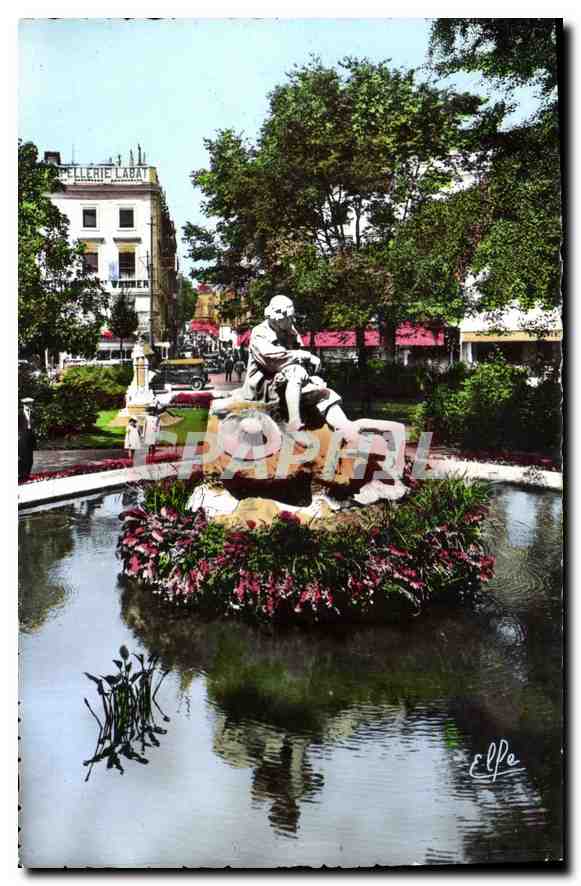 Statue du Poète Goudouli au Square Roosevelt — Toulouse — Édit. Océan