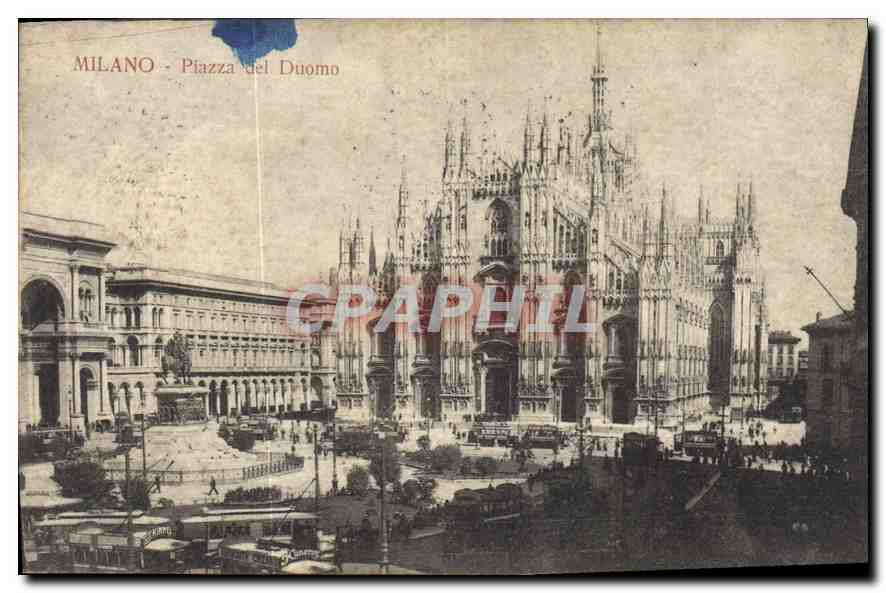 CPA Milano Piazza del Duomo 