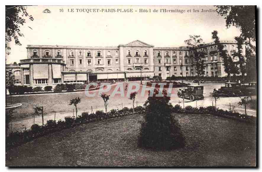 Le Touquet-Paris-Plage - Hotel de l'Hermitage und die Gärten