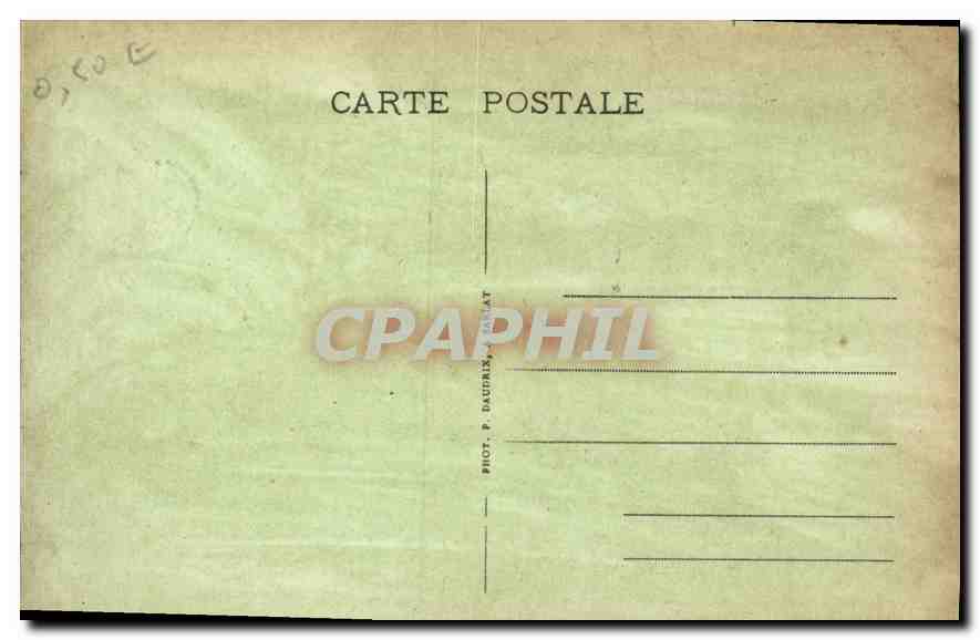 Éyzies - Station Préhistorique - Ruines de l'Ancien Château rédai — Verso