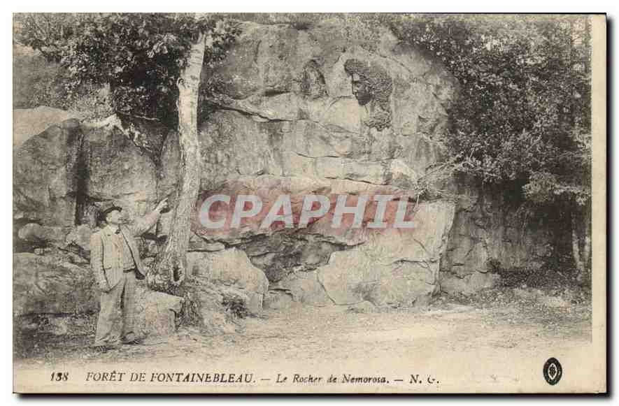 Bosque de Fontainebleau — El Rocher de Nemorosa — N. G.