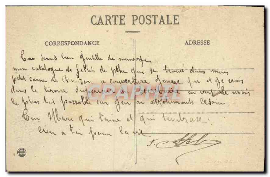 CPA Neufchateau Vue prise de Bagatelle  — Rückseite