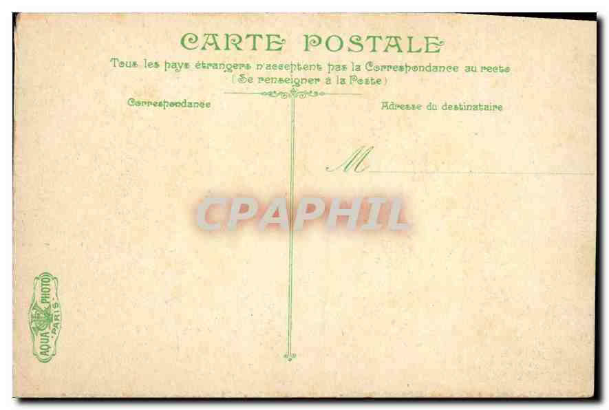 CPA Lyon Rue de la Republique Tramway Byrrh — Verso