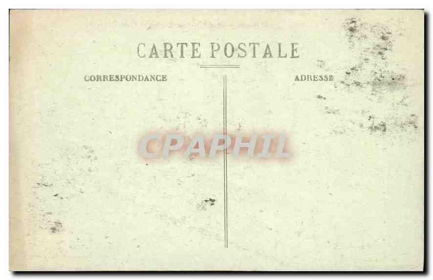 Reims — Place Drouet-d'Erlon et Fontaine Subé — Édition F. D., Paris — Rückseite