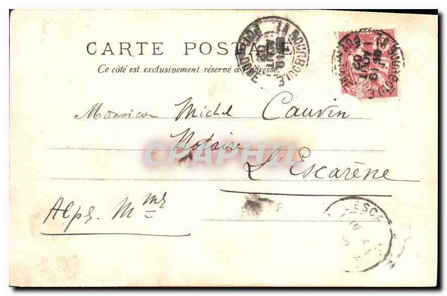 Le Mont-Dore. Vue générale — éditeur V.P. No. 881 — Reverso
