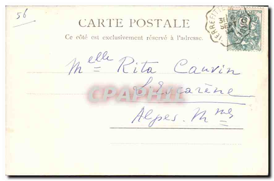 Les Thermes du Petit St. Sauveur et du Pré — Cauterets — R.&J.D. 11101,12 — Verso