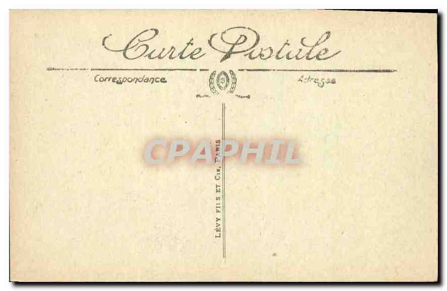 CPA Trouville La Plage et la Rue de Paris  — Rückseite