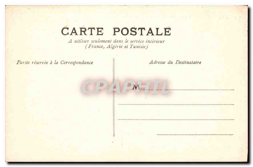 CPA Indre et Loire Chateau de Chenonceaux l'Entree  — Verso