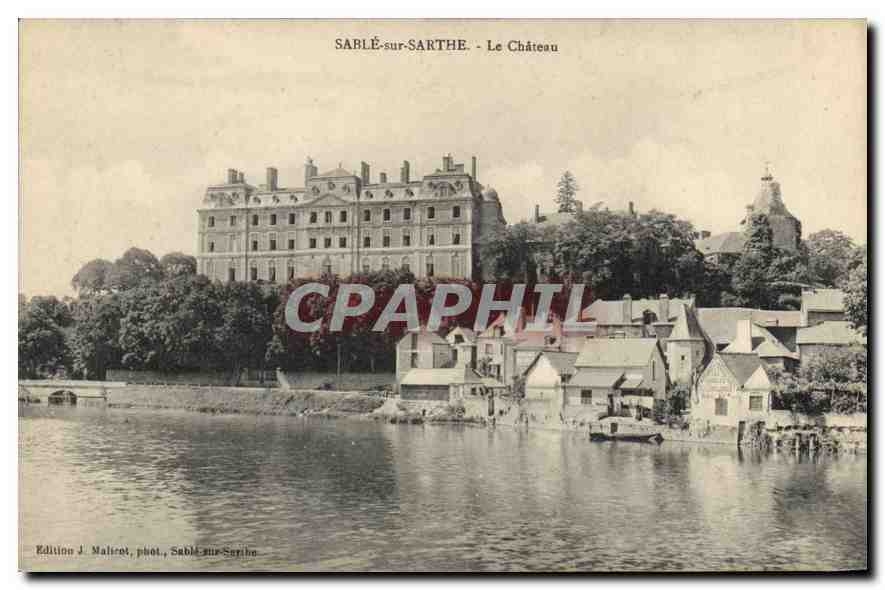 CPA Sable sur Sarthe Le Chateau 