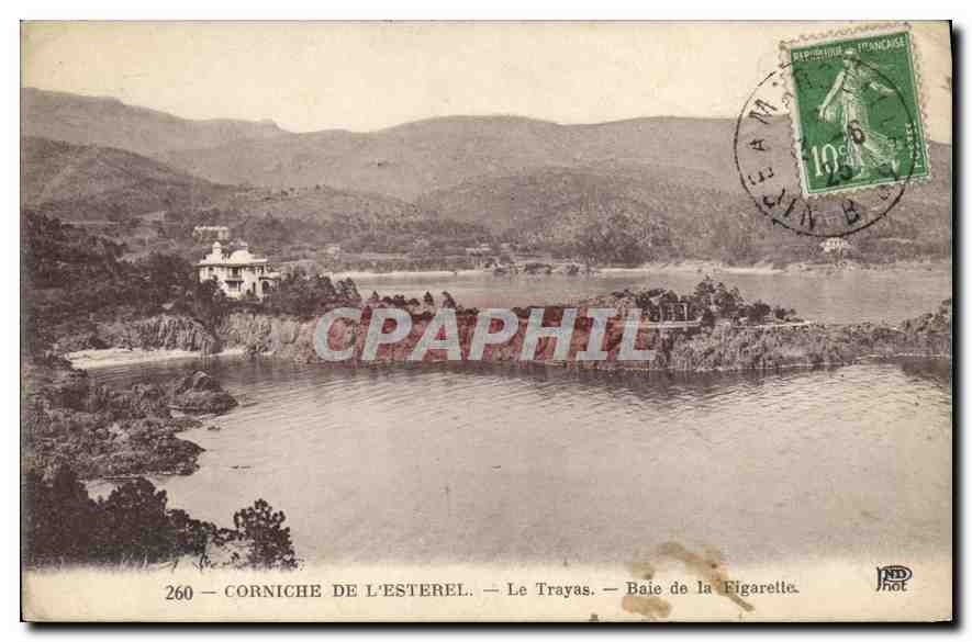 Corniche de l'Esterel — Le Trayas — Baie de la Figarette — Neudoin Frères, Paris