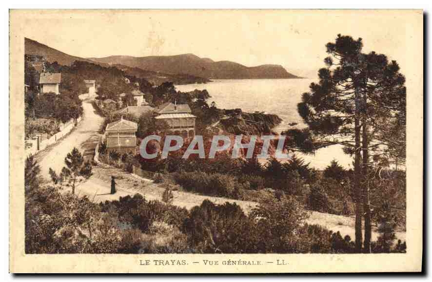 CPA Le Trayas Vue generale 