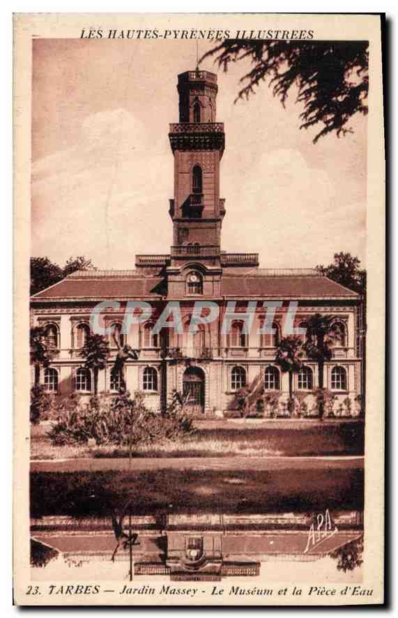 Tarbes — Jardin Massey - Le Muséum et la Pièce d'Eau — Les Hautes-Pyrénées Illustrées, n°23