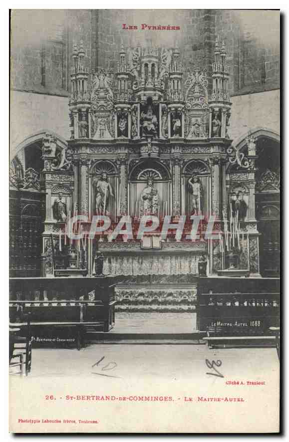 CPA St Bertrand de Comminges Le Maitre Autel 