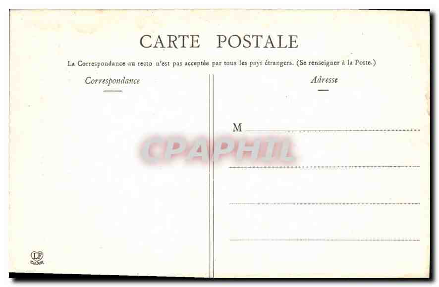 CPA St Bertrand de Comminges Le Maitre Autel  — Rückseite