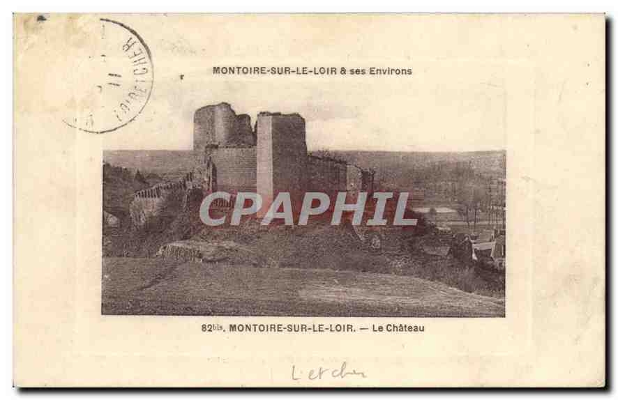 Montoire-sur-le-Loir & ses Environs — Le Château — Éditeur : Le Bay, photo, Montoire