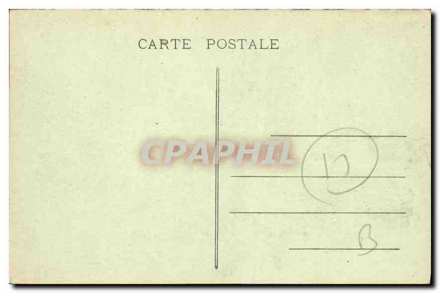 CPA Marseille Souvenir de N D de la Garde  — Rückseite