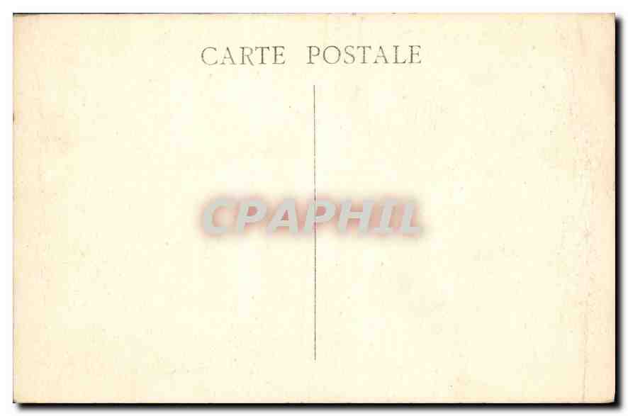 CPA Marseille Le Prado Automobile — Rückseite