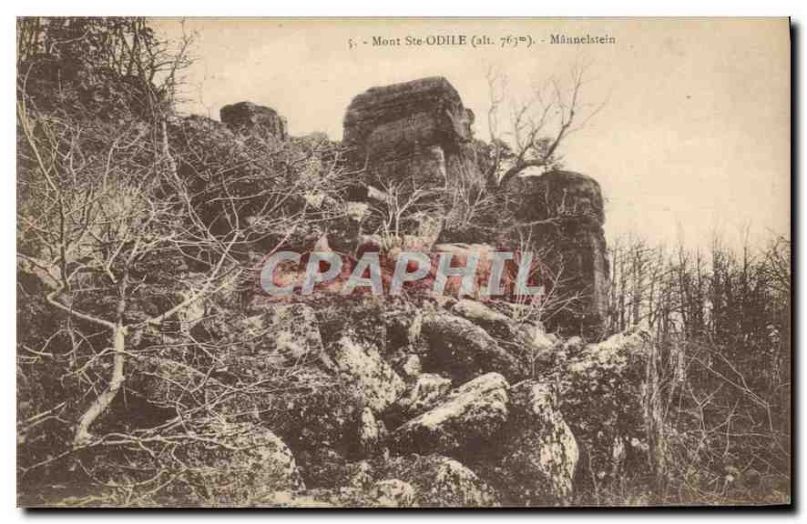 CPA Mont Ste Odile Munnelstein 