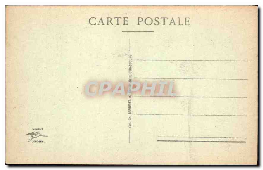 CPA Mont Ste Odile Munnelstein  — Verso