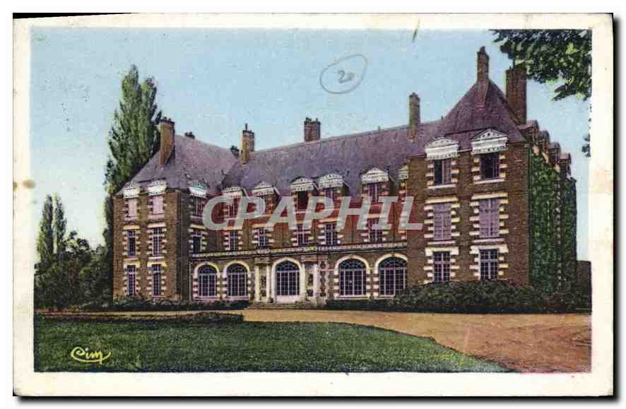 CPA Vernou en Sologne L et Ch Chateau de la Borde 