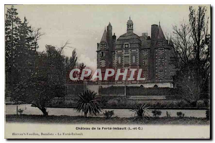 CPA Chateau de la Ferte Imbault L et G 