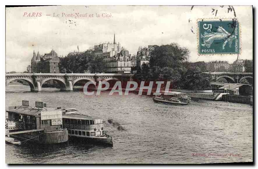 Paris — Le Pont-Neuf et la Cité — Édition Prémier, Paris